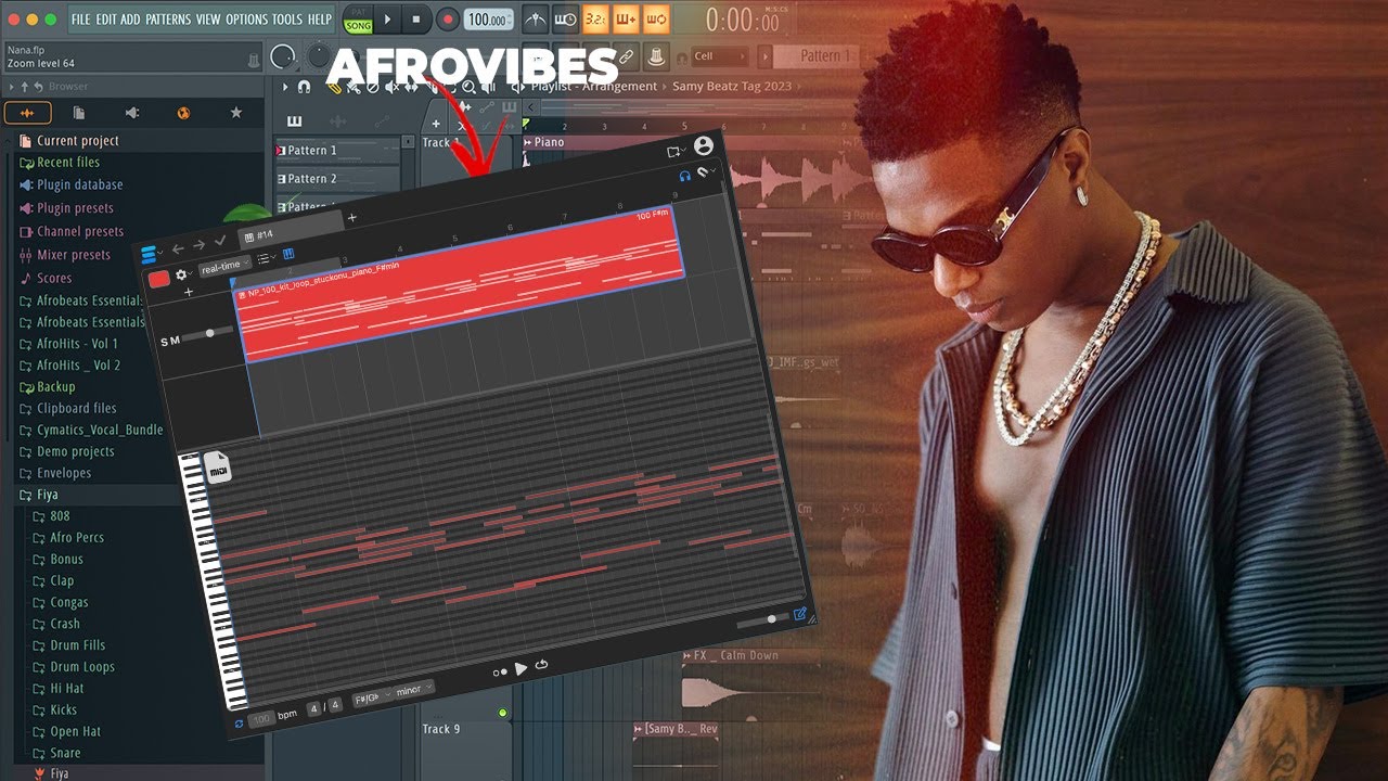 How To Make Afro Beats | Convert A Sample To Midi Note With Samplab