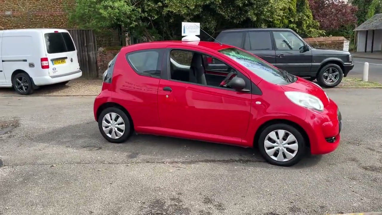 Citroen C1 VTR 1.0, 2011, Manual, Petrol, Red, Small Car, First Time Car, &pound;20 TAX