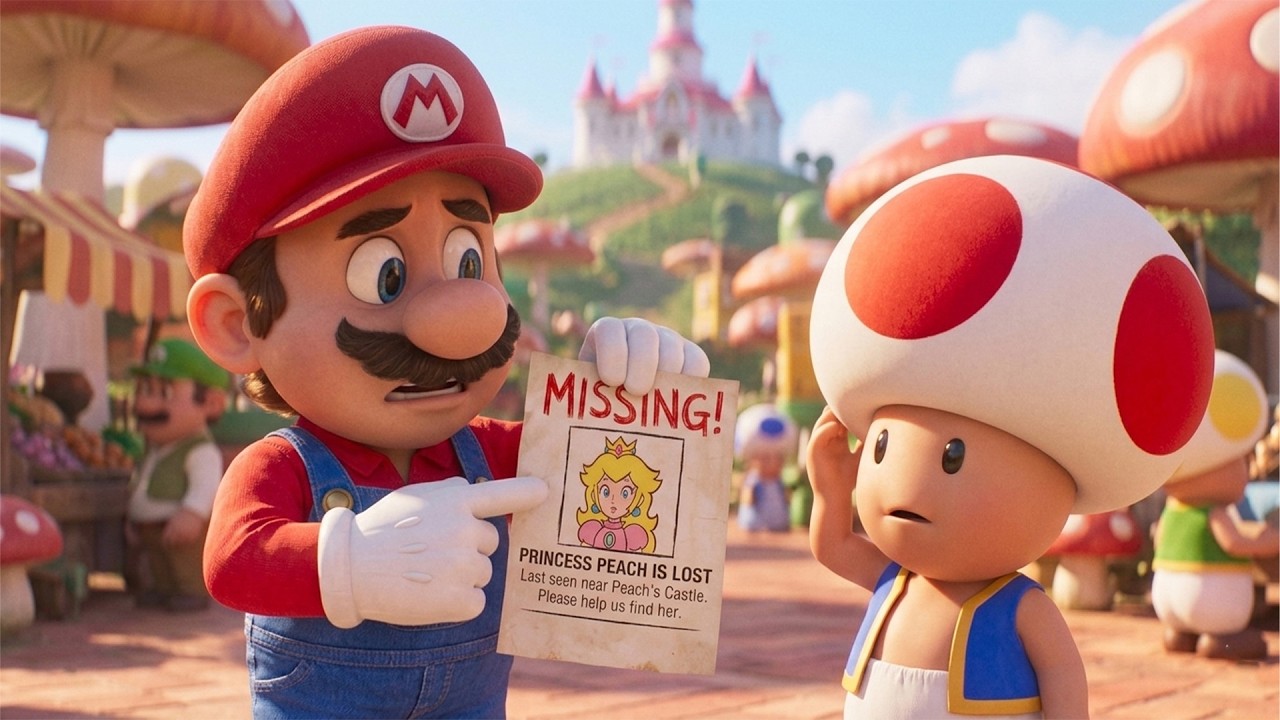 Peach Is Missing! | Animated Music Video Croco Beat