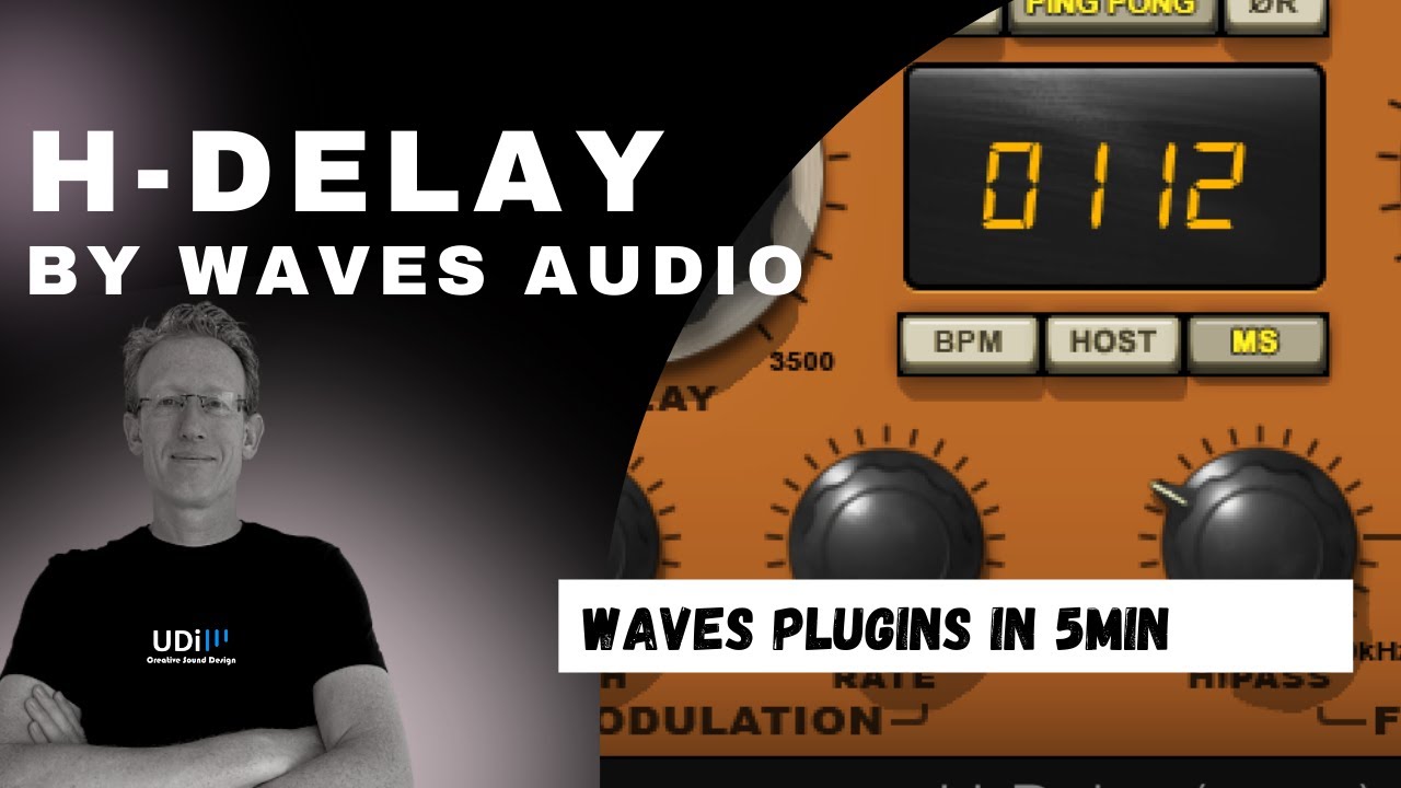 It's my go to Delay. Waves Audio Plugin in 5 min - H-Delay - Hybrid Delay #udiaudio