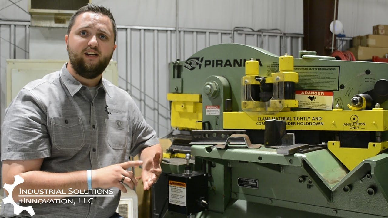 Piranha P65 Ironworker-Every Shop Needs One