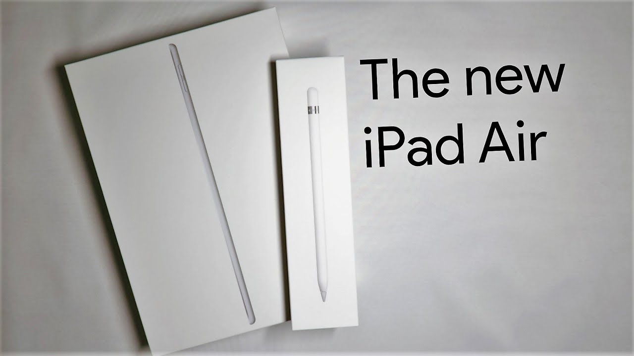 iPad Air (2019) + Apple Pencil Unboxing | ASMR Unboxing  [No Talking]