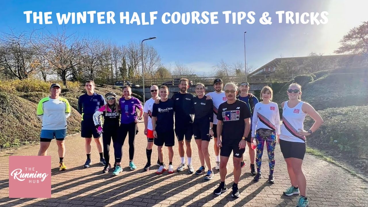Milton Keynes Winter Half Marathon Route - Test Run Through