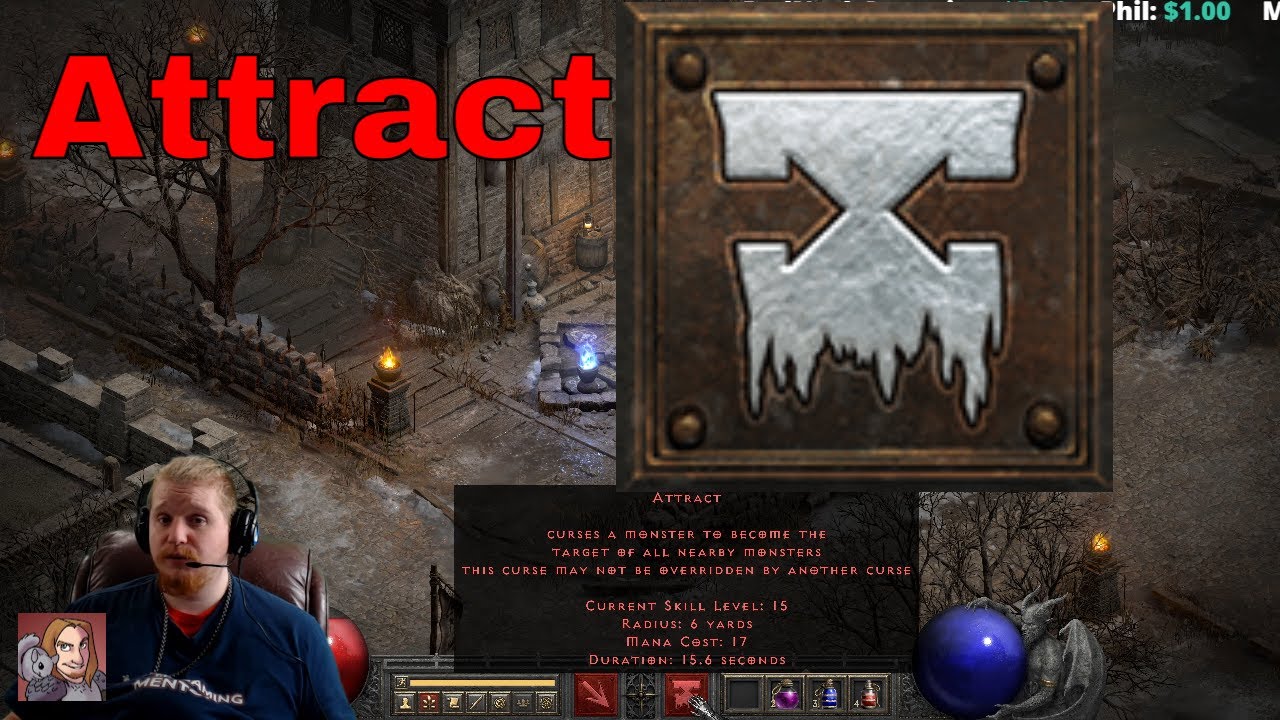 D2R Abilities & Skills - Attract (Necromancer)
