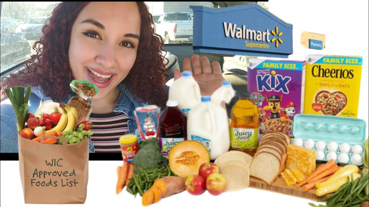 Compras de WIC en Walmart/  Programa para mujeres embarazadas  y niños en USA
