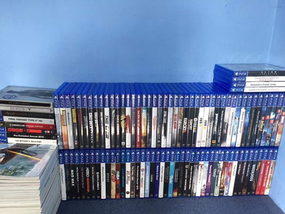My PS4 Game Collection April 2016 (100 games!)