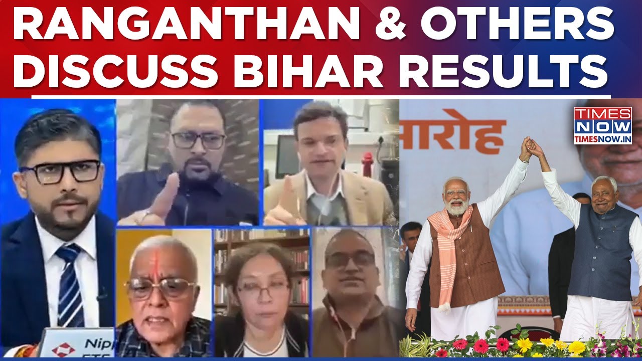 'Vote Chori' Didn't Resonate In Bihar? Anand Ranganathan, JVC Sreeram, Saba Naqvi & Others Discuss