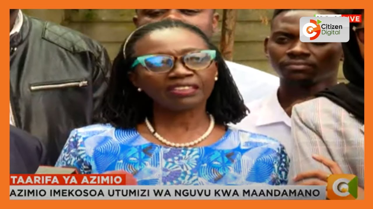 Martha Karua terms deployement of KDF unconstitutional