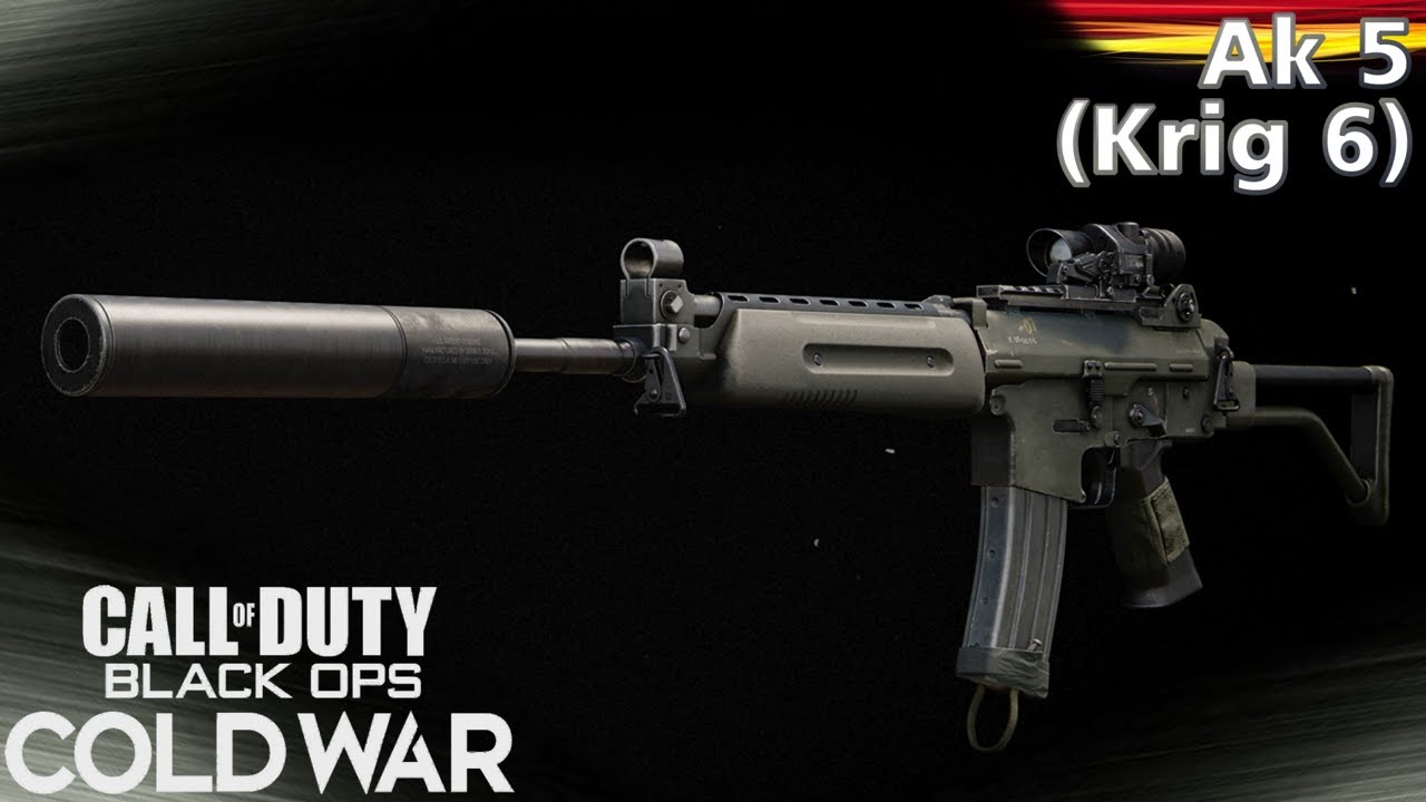 Black Ops Cold War Ak 5 (Krig 6) Gameplay