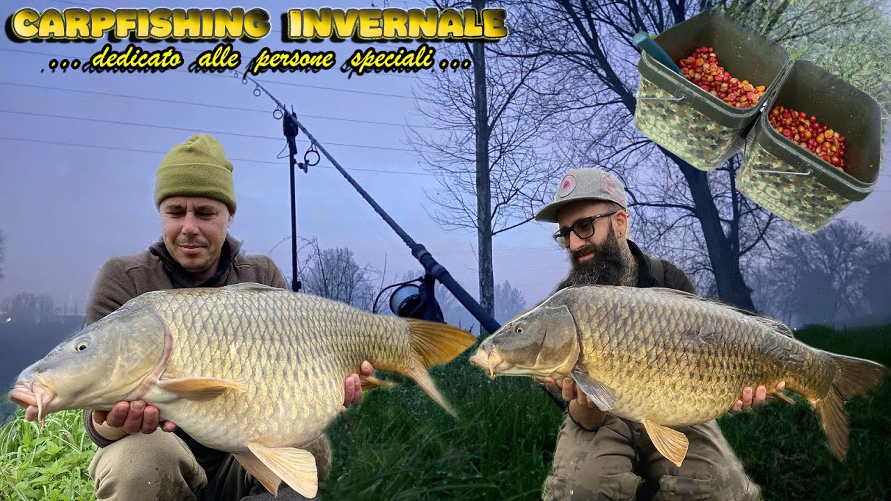Carpfishing Invernale in Fiume ! Un video DIVERSO dal Solito !