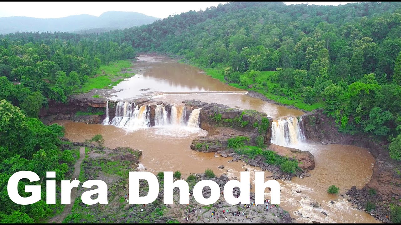 Gira Dhodh | Gira Waterfall | Waghai Gujarat | Monsoon Special | Manish Solanki Vlogs