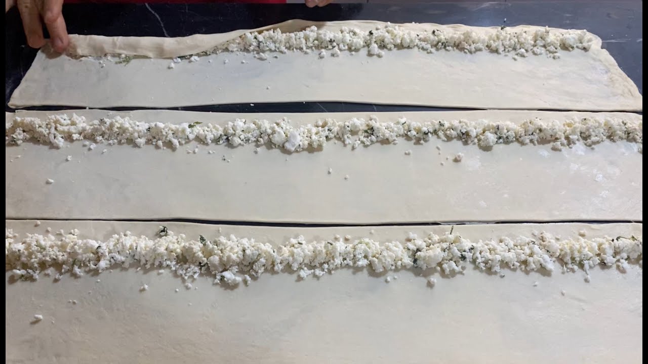 👉BÖREKÇİLERİN SIRRI ORTAYA ÇIKTI❗️SADECE 4 SEFER AÇARAK KOCA BİR TEPSİ ÇITIR ÇITIR UFALANAN BÖREK