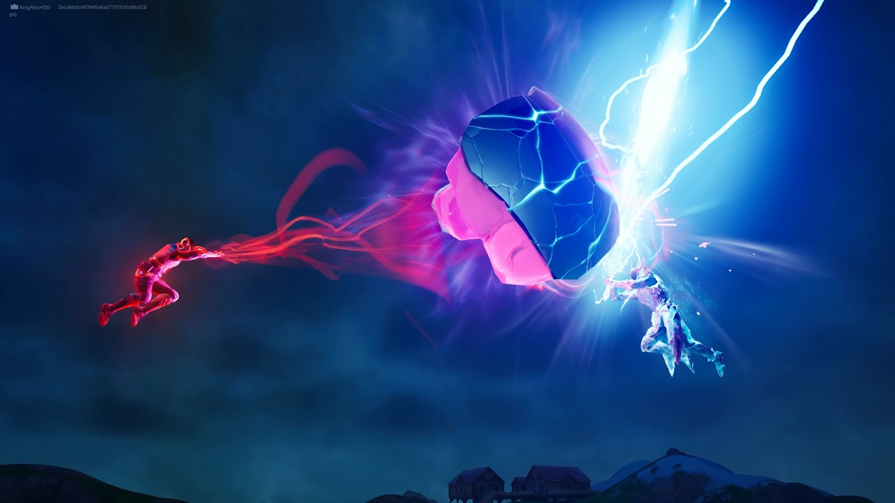 Полное прохождение битвы между &laquo;Фондом&raquo; и &laquo;Ледяным Королём&raquo; в Fortnite! (Событие Shattered Live)
