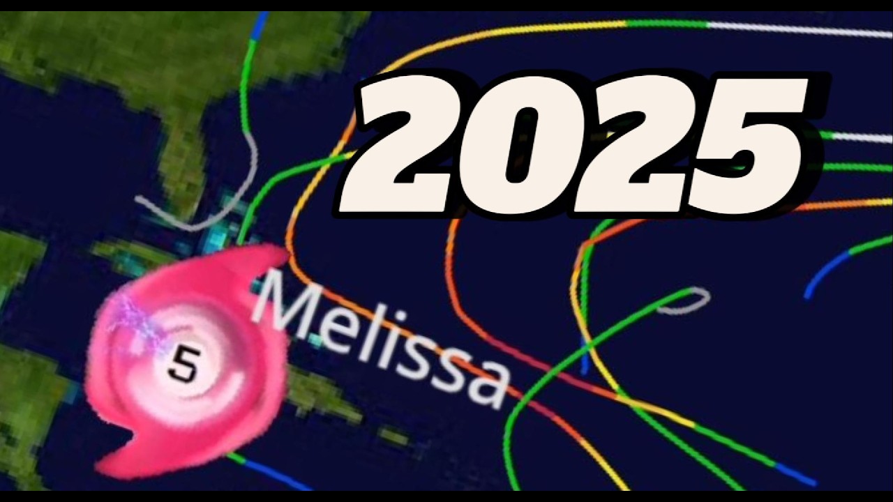 2025 Atlantic Hurricane Season Animation