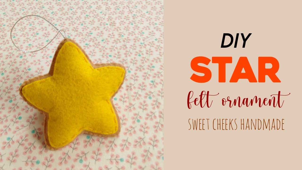 DIY Star Felt Ornament