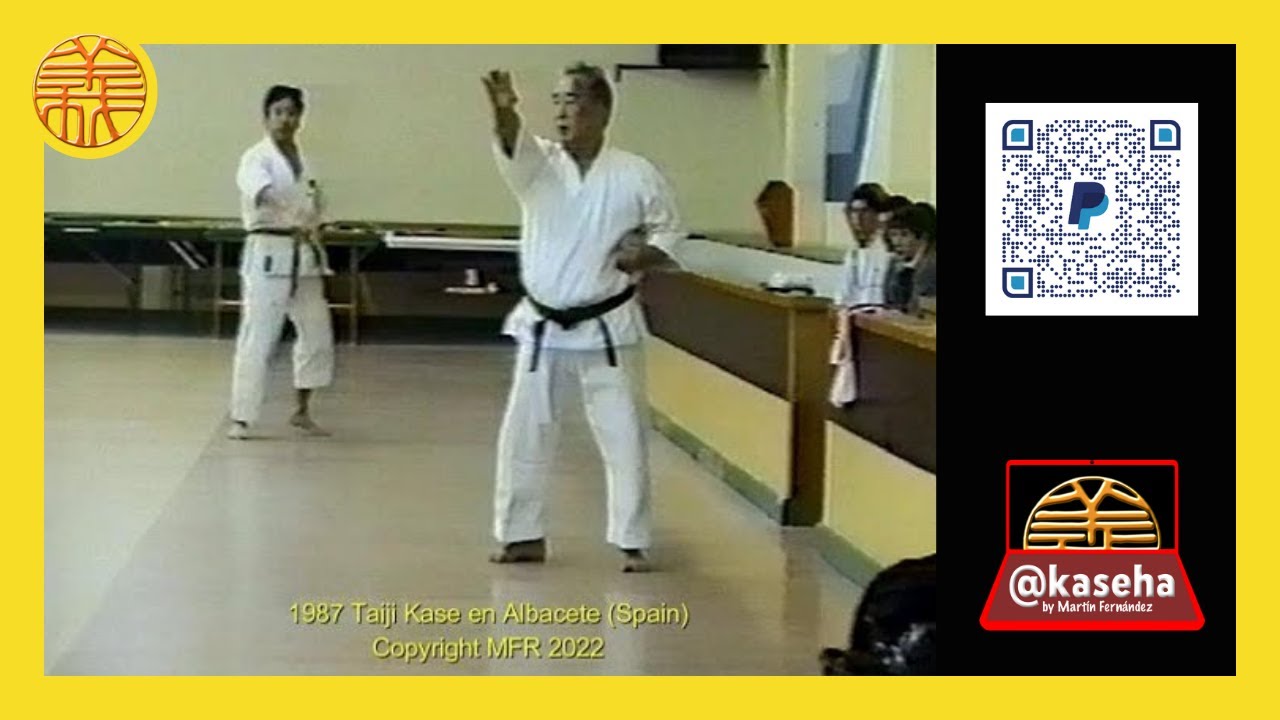 1987 Ten No Kata UNPUBLISHED by sensei Taiji Kase - Albacete (Spain)