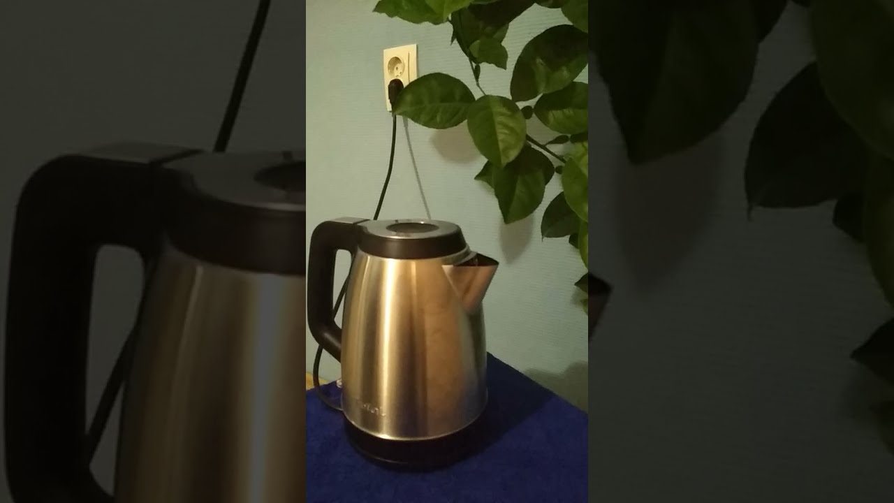 ✓Чайник Tefal Kl280 распаковка, первое кипячение.✓&reg;