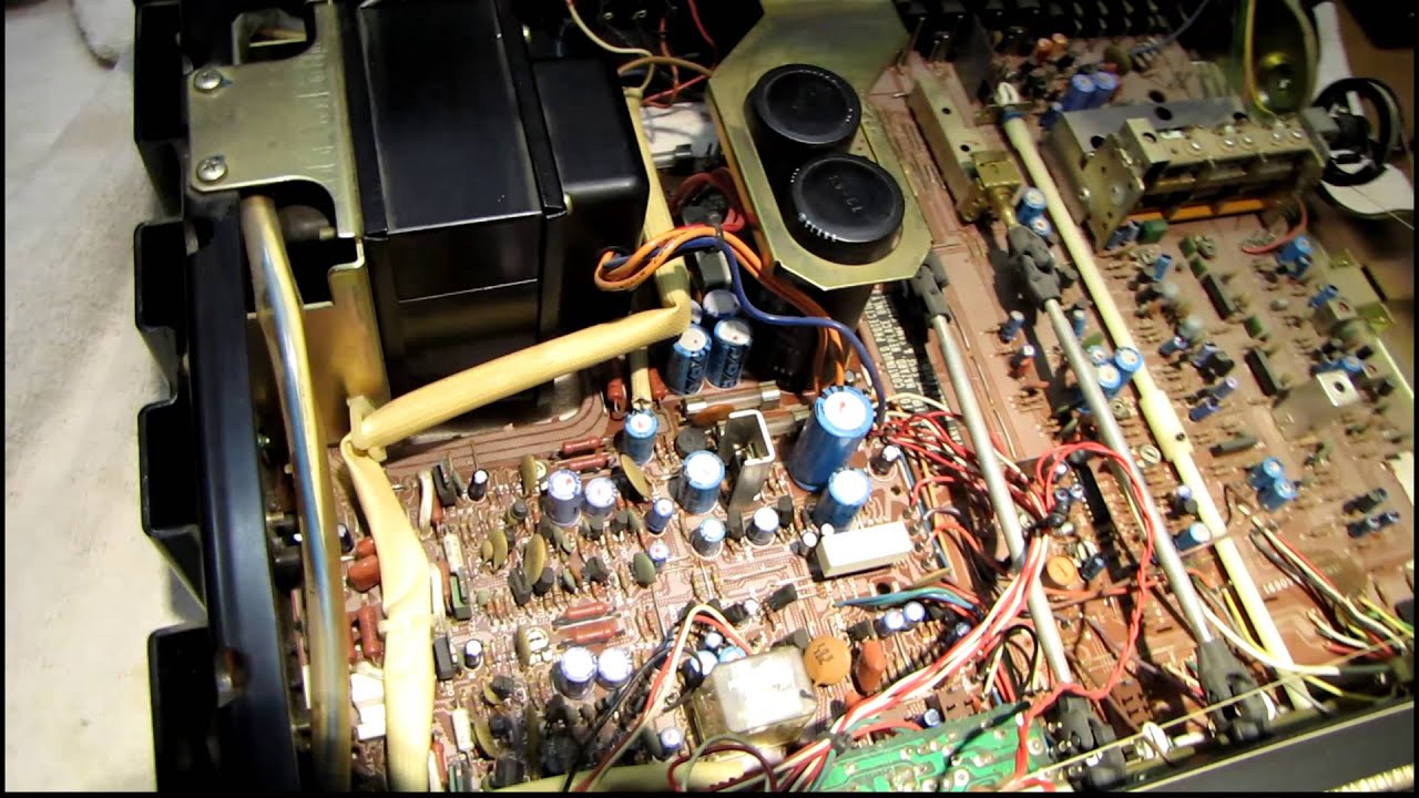 Yamaha CR-820 Receiver Repair Jan 24, 2016