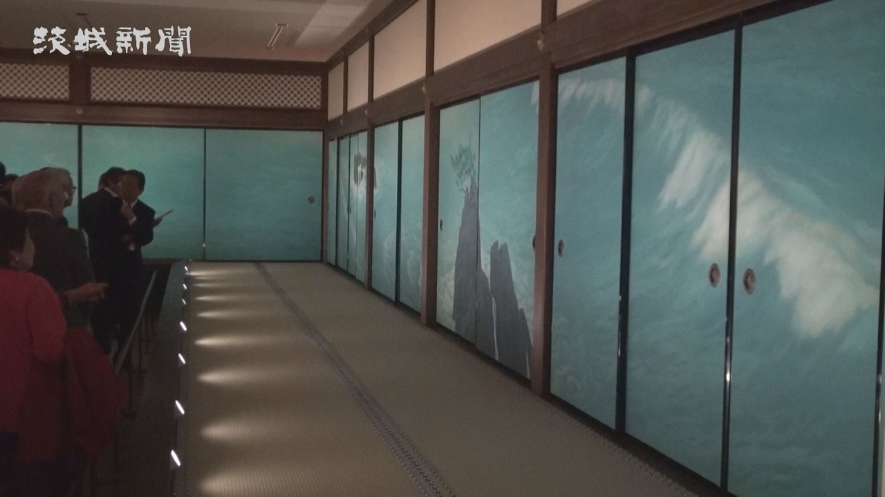 東山魁夷の大作「唐招提寺御影堂障壁画」を茨城初公開　　県近代美術館