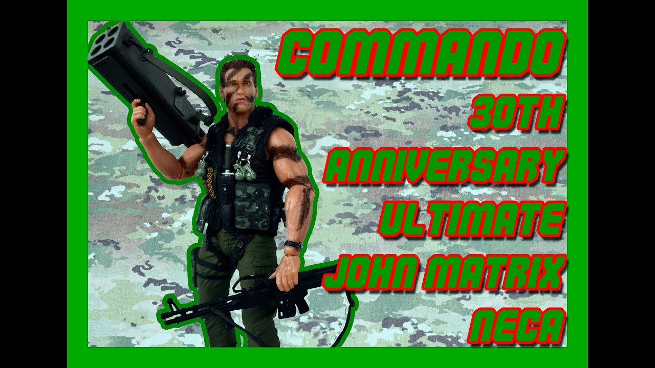 №28 Commando 30th Anniversary Ultimate John Matrix (Neca)