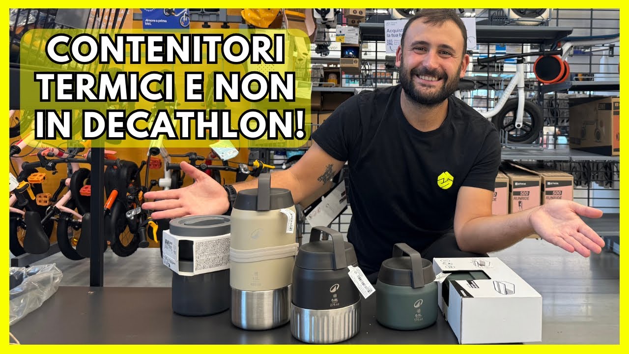Contenitori per cibo termici e non in Decathlon!