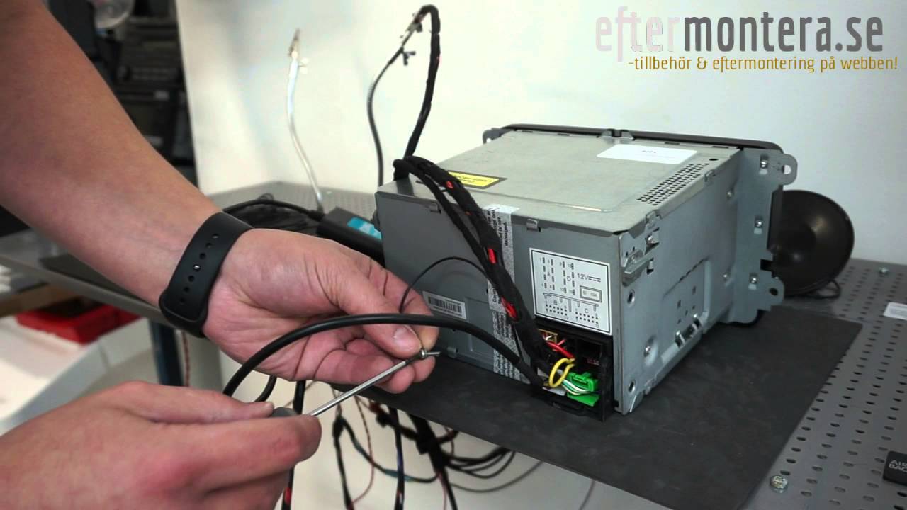 Volkswagen RCD 300, RCD 500 (original radio) med Bluetooth (för telefoni & musik), Spotify, USB
