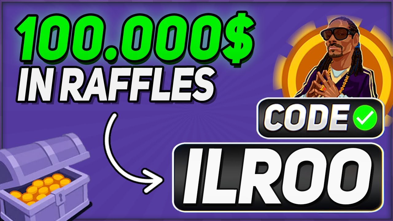 Roobet Promo Code "ILROO" — Win Big in $100K Raffles + Daily Rakeback!