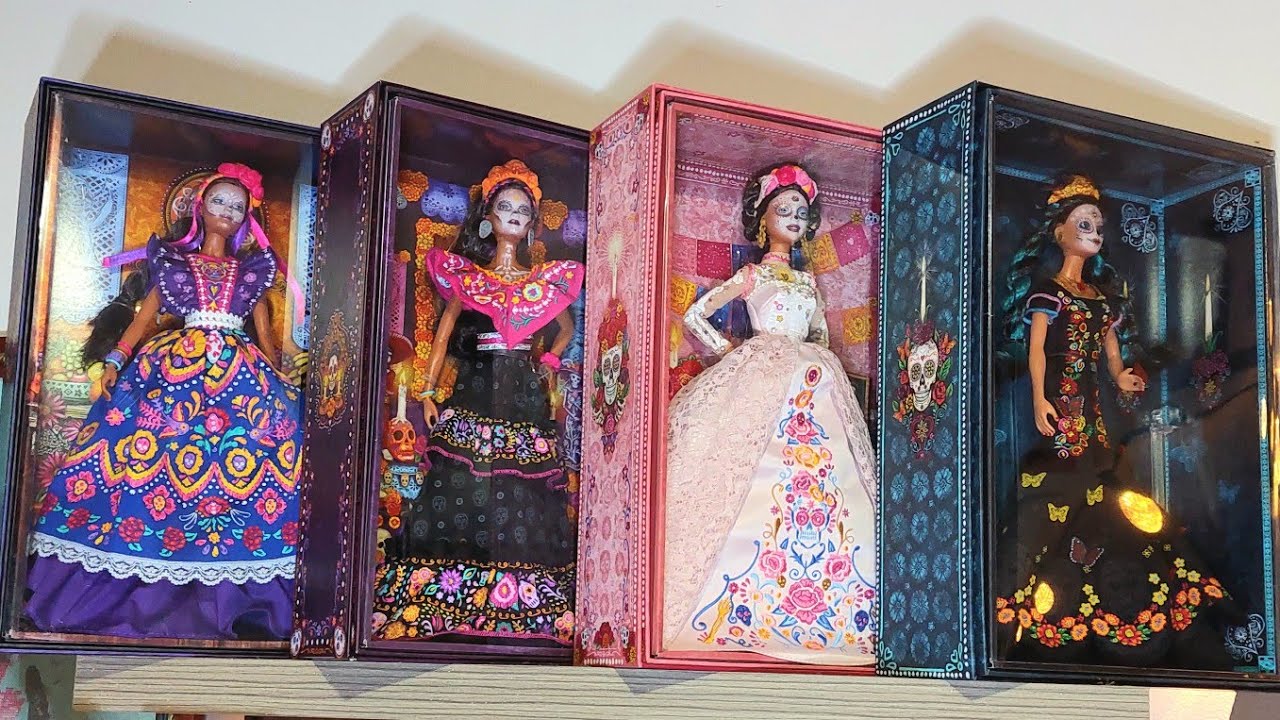 Flosstube en Español 273 Unboxing Barbie Dia de Muertos 2022