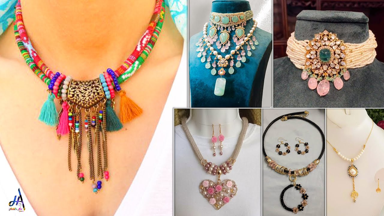 Jewelover-Makeover-Takeover.. Party Wear & Bridal Wear Outfits!!! DIY Necklace