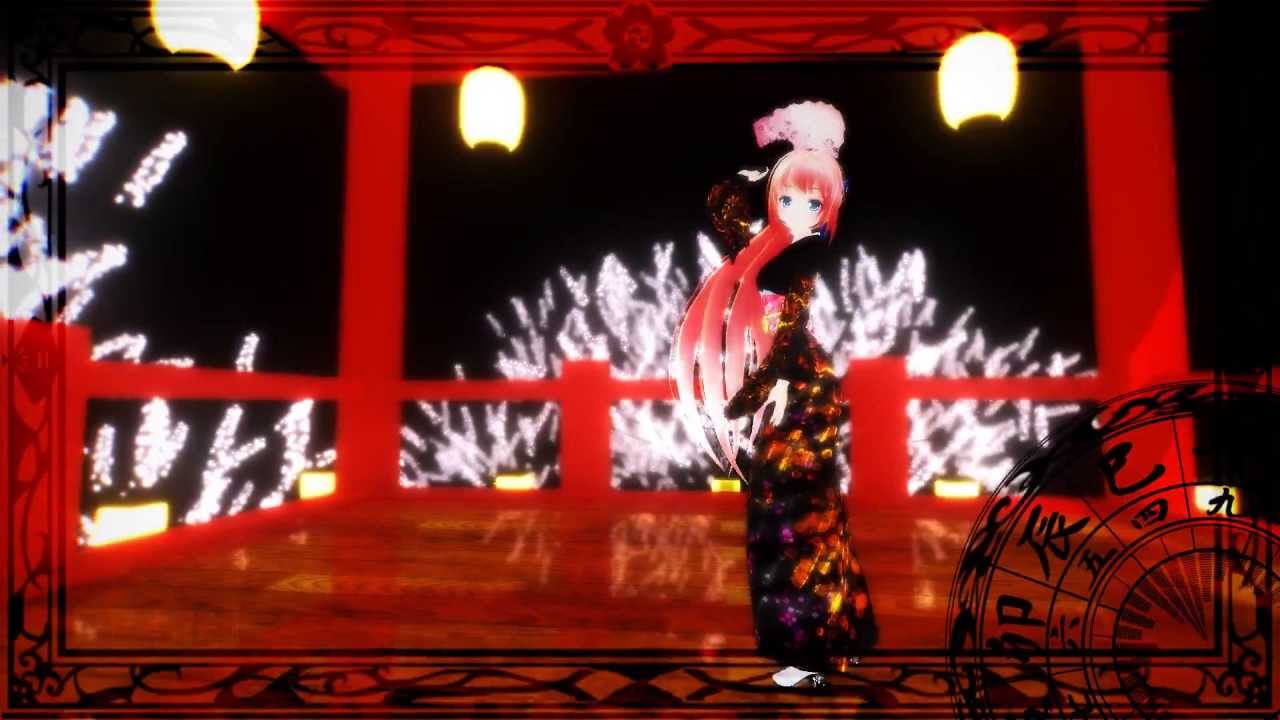 【MMD】千本桜【巡音ルカ】【カバー】【HD 1080p】