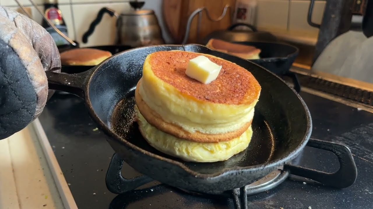 ニトスキとセルクル de ヨーグルト🥞ホットケーキ