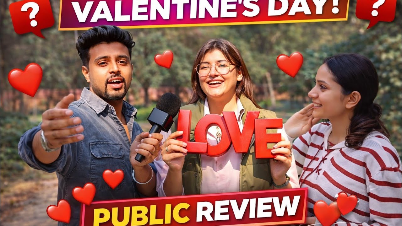 Valentine’s Day Special 💘 Park Mein Public Reaction | RAKH BAAGH | #ValentinesDay #PublicReaction