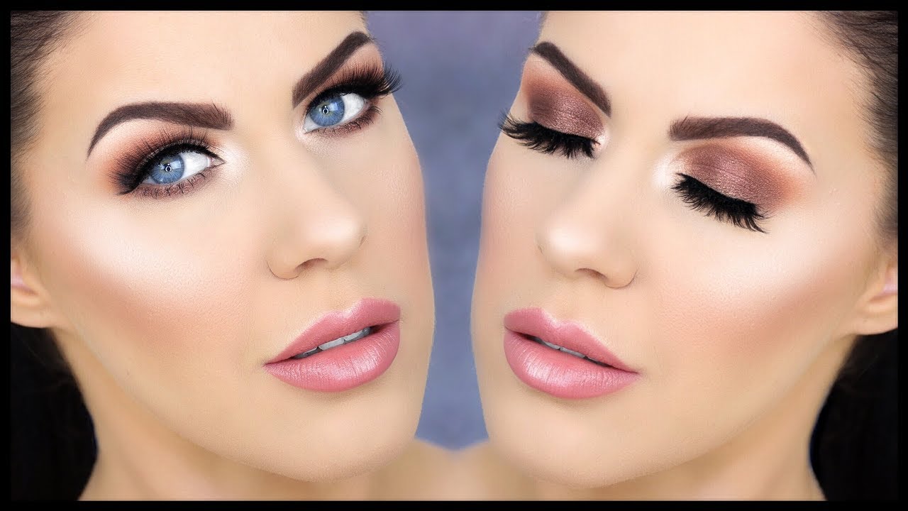 GET READY WITH ME!! | GLOWING BRONZE MAKEUP THAT WILL LAST ALL DAY!!