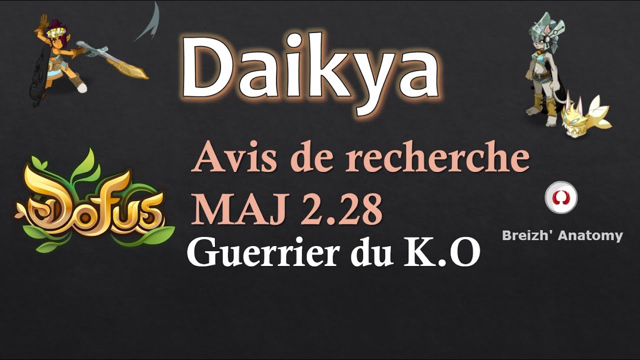 [Dofus] - Le Guerrier du K.O immobilisé !
