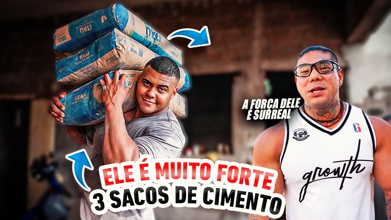 JAPA MORFO CONHECE A REALIDADE DO SUPER BITELO - ELE É AJUDANTE DE PEDREIRO