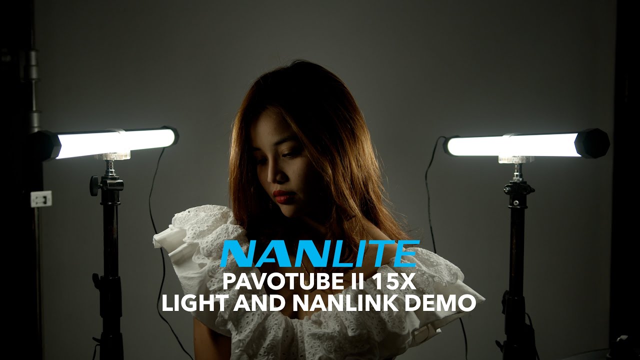 Nanlite Pavotube II | Light and Nanlink App Demo