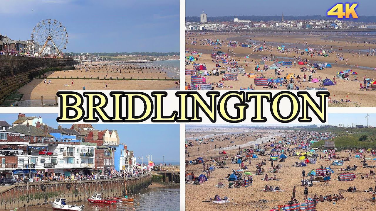 BRIDLINGTON - ENGLAND , UK  4K