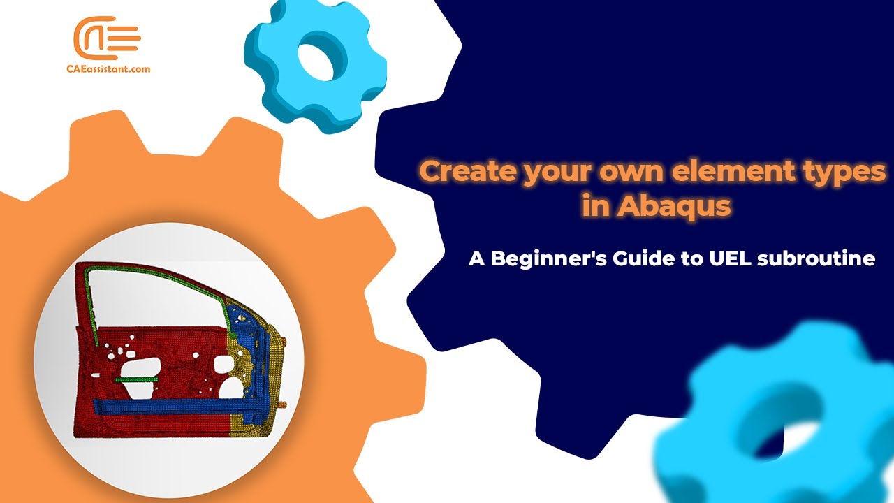 How to use Abaqus UEL subroutine? | Learn the basics of UEL with a simple example
