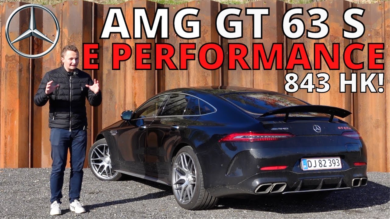 843 HK i familiebil til 4,1 MILLIONER KRONER! Mercedes AMG GT 63 S E Performance TEST