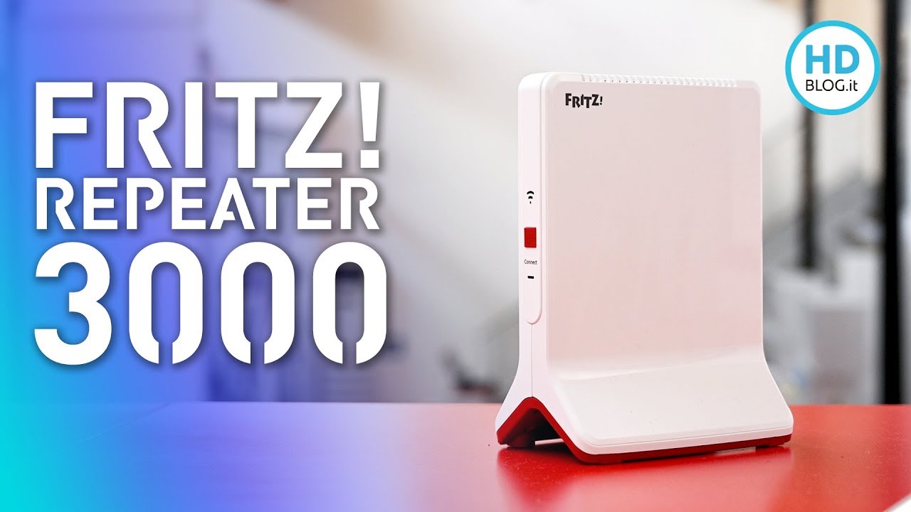 Recensione FRITZ! Repeater 3000, WiFi mesh PLUG & PLAY per tutta la casa