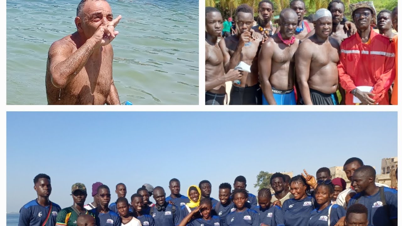 4ème édition traversée Dakar goré avec  thiaroye sur mer natation clubs 2023