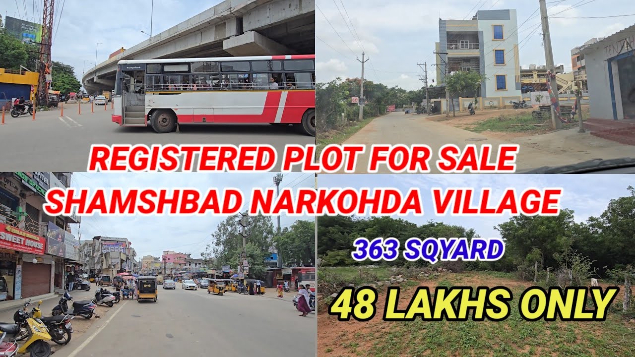 LOW BUDGET PLOT FOR SALE IN SHAMSHBAD NARKOHDA VILLAGE PLOT FOR SALE IN SHAMSHBAD HYDERABAD