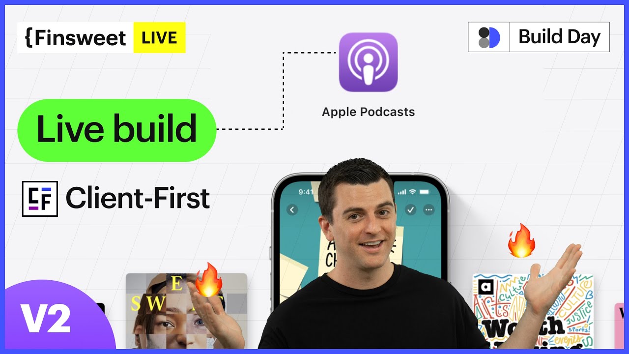 #175 - Building Apples Podcast Website (in Webflow)