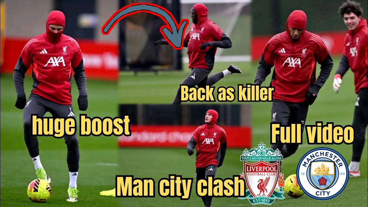 ⛔NOW⚡💥EKITIKE,WITZ, VIDJK,KONATE, SZOBOSLAI INTENSIFY TRAINING AHEAD OF MAN CITY CLASH✅on Sunday 📣
