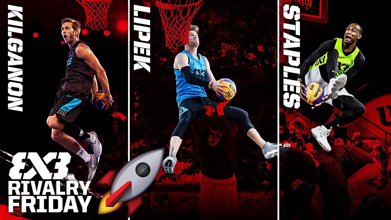 Kilganon vs. Lipek vs. Staples - Who is the Best Dunker on the Planet? | 3x3 Basketball