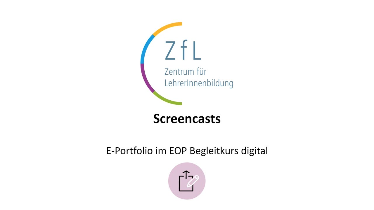 Portfolioarbeit im EOP
