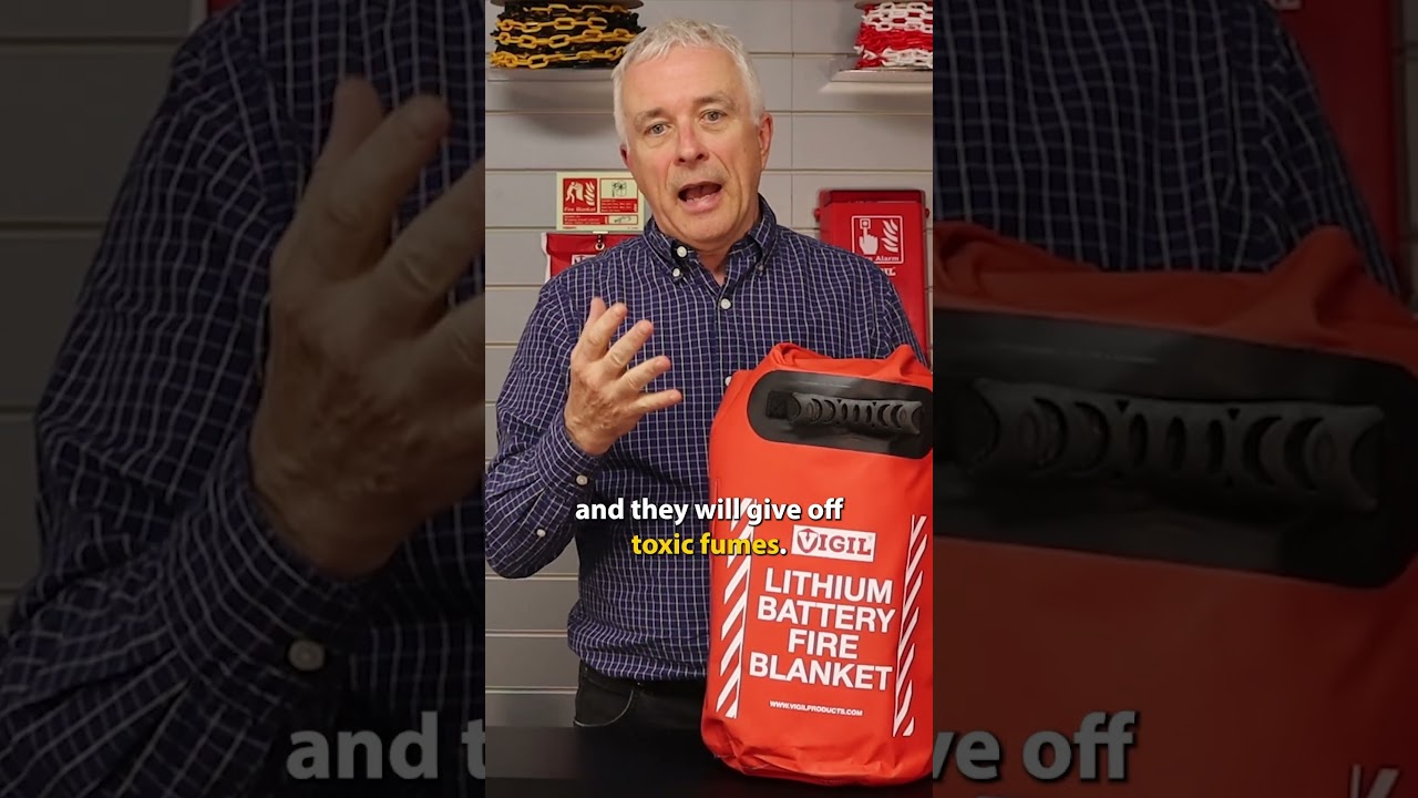 What to do if a Lithium-Ion Battery catches FIRE?