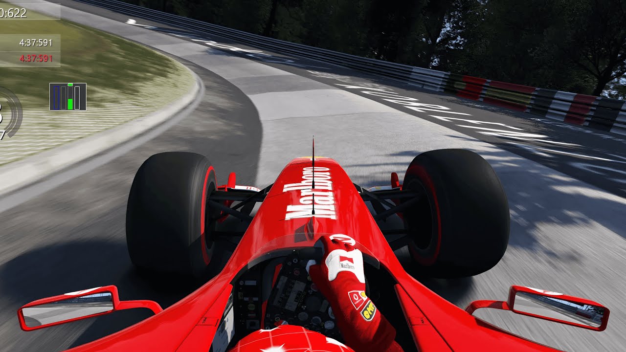 Ferrari F2004 (Slick Tyres) - Nordschleife 2023 - Assetto Corsa