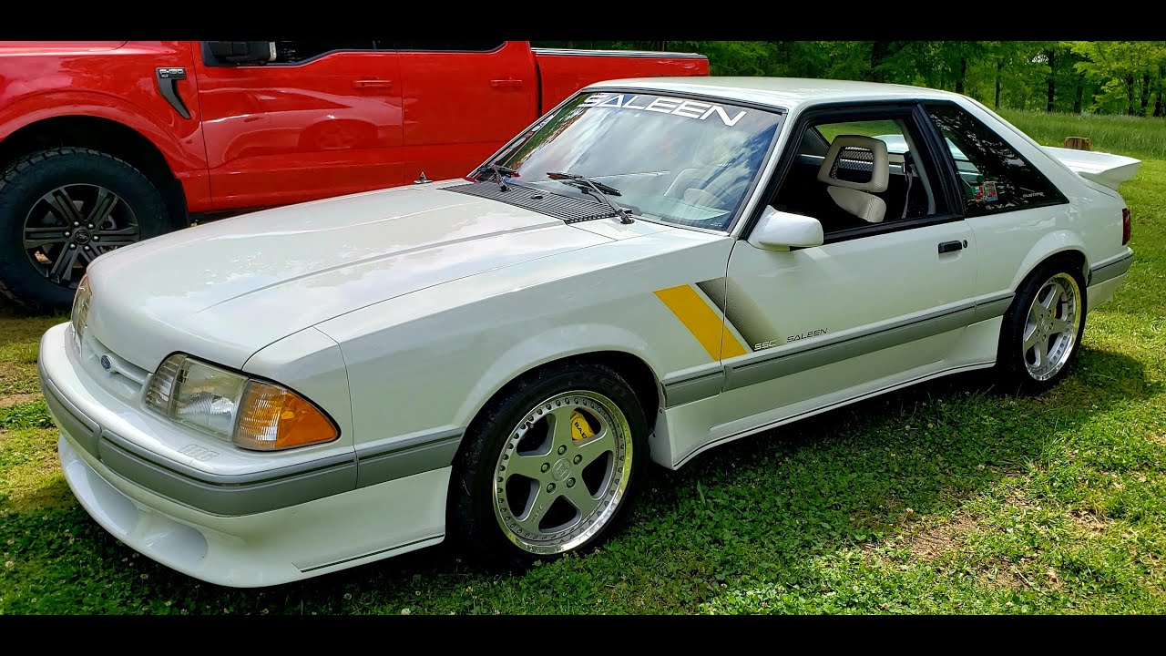 A Rare 1989 SSC Saleen Mustang with a twist!