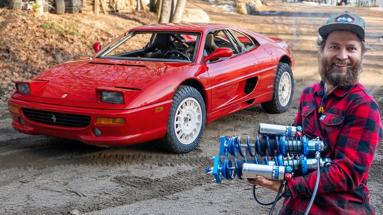 Diesel Ferrari Get's Rally Suspension!
